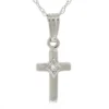 Baby Diamond Cross Pendant 14K -Cheap Glisterra Store 10246098 01