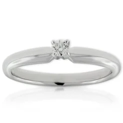 Ikuma Canadian Diamond Ring 14K, 1/10 Ct.