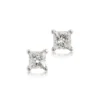 Princess Cut Diamond Solitaire Stud Earrings 14K, 1/2 Ctw. -Cheap Glisterra Store 10680429 01 scaled