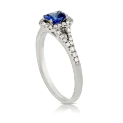 Sapphire & Diamond Ring 14K 7 Sapphire & Diamond Ring 14K -Cheap Glisterra Store 10910297 04