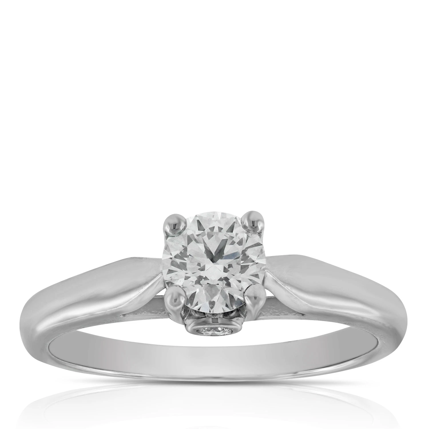 Ideal Cut Ikuma Canadian Diamond Solitaire Ring 14K, 1/2 Ct. 3 Ideal Cut Ikuma Canadian Diamond Solitaire Ring 14K, 1/2 Ct.