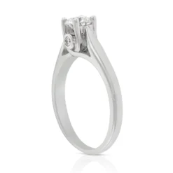 Ideal Cut Ikuma Canadian Diamond Solitaire Ring 14K, 1/2 Ct. 9 Ideal Cut Ikuma Canadian Diamond Solitaire Ring 14K, 1/2 Ct. -Cheap Glisterra Store 11102183 03