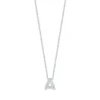 Roberto Coin Tiny Treasures Diamond Initial Pendant 18K Letter 'A' -Cheap Glisterra Store 11173986 01