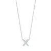 Roberto Coin Tiny Treasures Diamond Initial Pendant 18K Letter 'X' -Cheap Glisterra Store 11174216 01