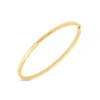 Roberto Coin Designer Gold Oval Bangle 18K -Cheap Glisterra Store 11304482 01