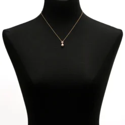 Freshwater Cultured Pearl & Morganite Pendant, 14K Rose Gold -Cheap Glisterra Store 11311552 05