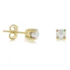 Cultured Freshwater Pearl Stud Earrings 14K