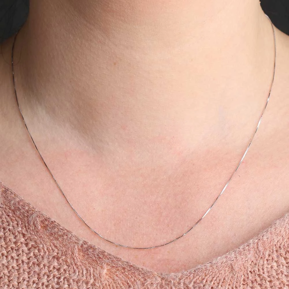 Box Chain 14K, 18" 4 Box Chain 14K, 18" - Image 2