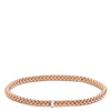 Rose Gold Toscano Stretchy Bangle Bracelet 14K