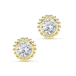 De Beers Forevermark Tribute™ Diamond Stud Earrings 18K