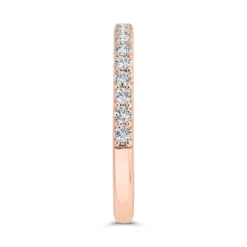 Bella Ponte Rose Gold Diamond Band 14K, 1/4 Ctw. 9 Bella Ponte Rose Gold Diamond Band 14K, 1/4 Ctw. -Cheap Glisterra Store 11813706 03