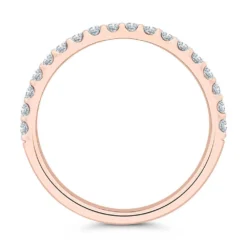 Bella Ponte Rose Gold Diamond Band 14K, 1/4 Ctw. 10 Bella Ponte Rose Gold Diamond Band 14K, 1/4 Ctw. -Cheap Glisterra Store 11813706 04