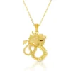 Dragon Necklace 14K
