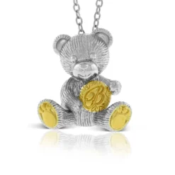 2019 Benny Bear Pendant In Sterling Silver