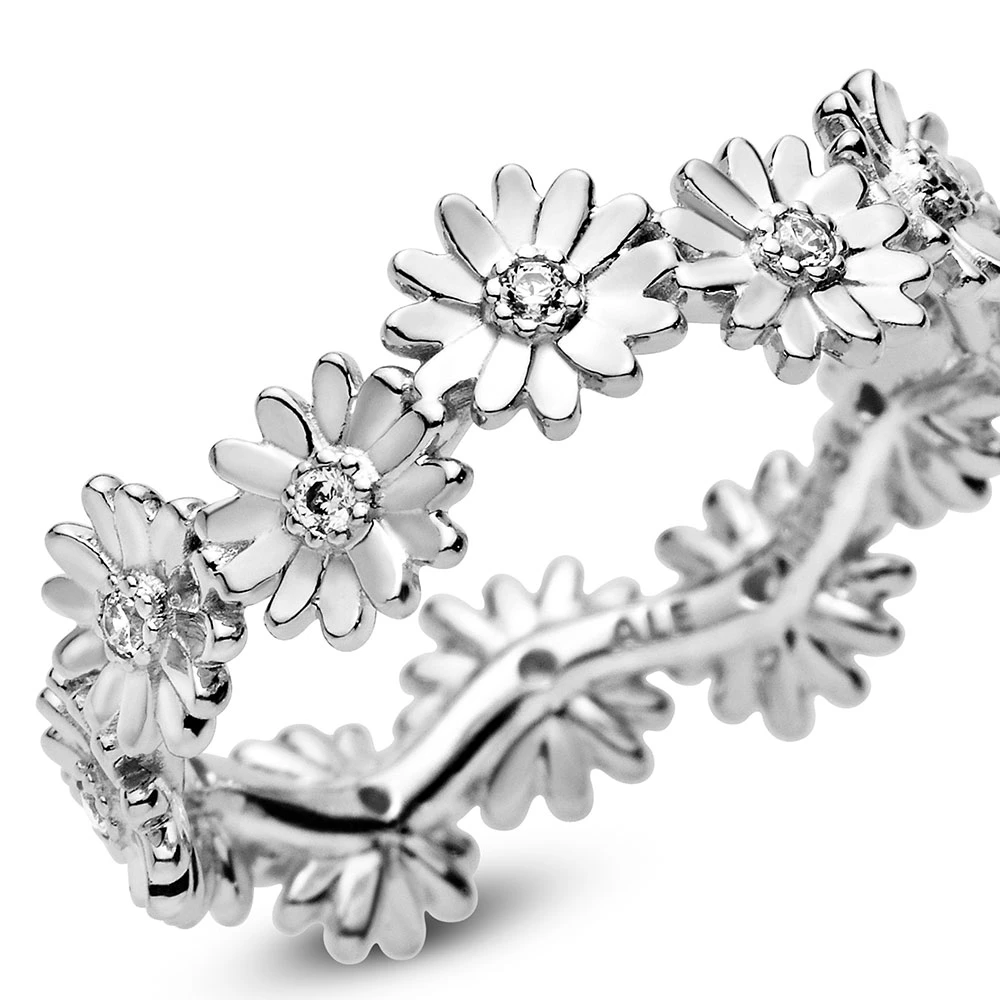 Pandora Sparkling CZ Daisy Flower Crown Ring 5 Pandora Sparkling CZ Daisy Flower Crown Ring - Image 3