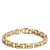 Toscano 8.5-Inch Square Linked Swivel Clasp Bracelet, 14K Yellow Gold -Cheap Glisterra Store 11991049 01 scaled