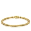 Toscano Four-Sided 2-Row Franco Chain Bracelet 14K -Cheap Glisterra Store 11991213 01