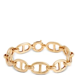 Toscano Anchor Link Bracelet, 14K Yellow Gold 8"