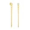 Roberto Coin Convertible Diamond Beaded Earrings 18K