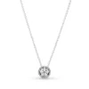 Pandora Sparkling Snowflake Collier CZ Necklace -Cheap Glisterra Store 12020301 01