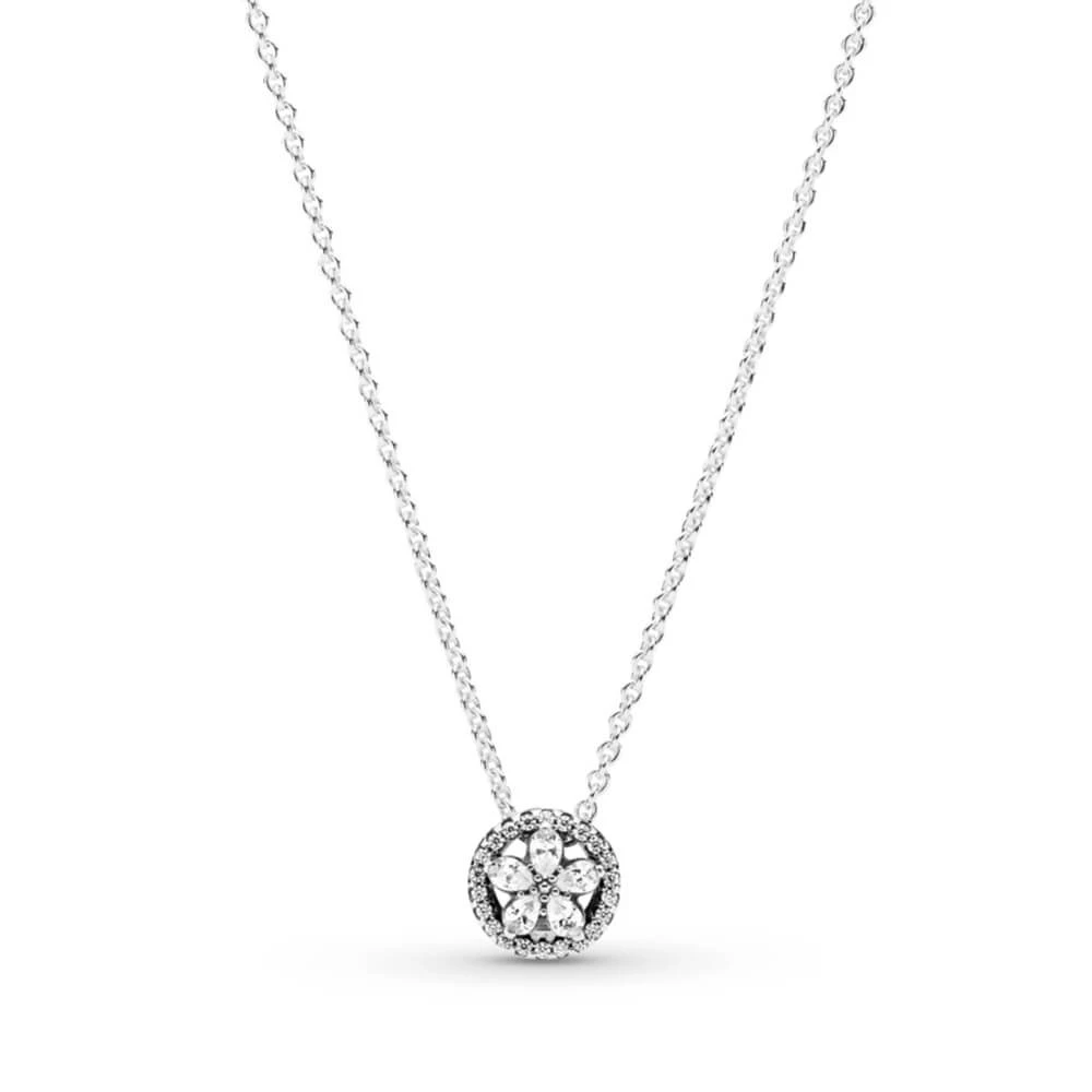 Pandora Sparkling Snowflake Collier CZ Necklace 3 Pandora Sparkling Snowflake Collier CZ Necklace