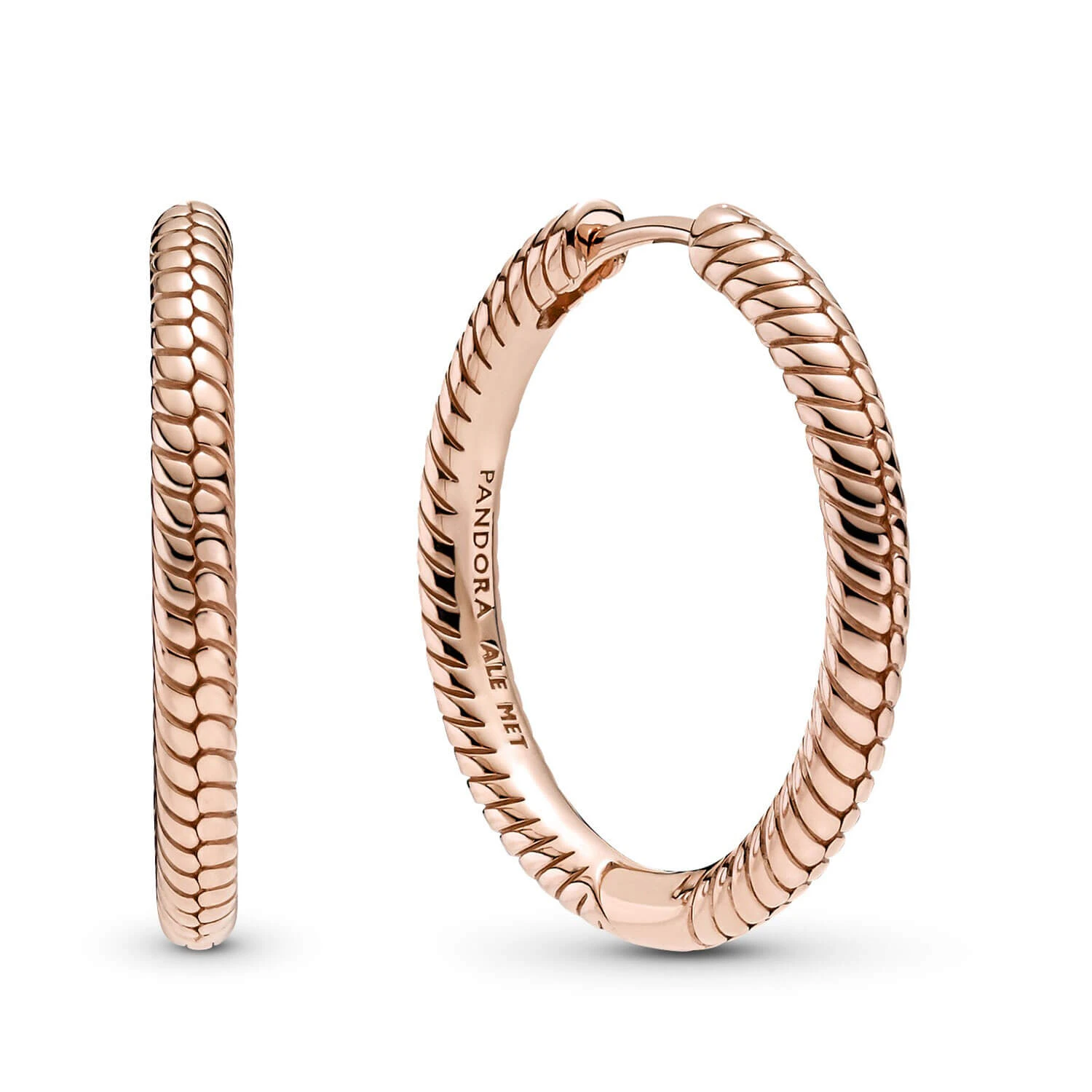 Pandora Moments Charm Hoop Earrings 3 Pandora Moments Charm Hoop Earrings