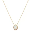 Oval Opal Pendant Necklace, 14K Yellow Gold -Cheap Glisterra Store 12117966 01 scaled
