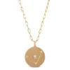 Ikuma Canadian Diamond Capricorn Zodiac Necklace, 14K Yellow Gold -Cheap Glisterra Store 12156287 01 scaled