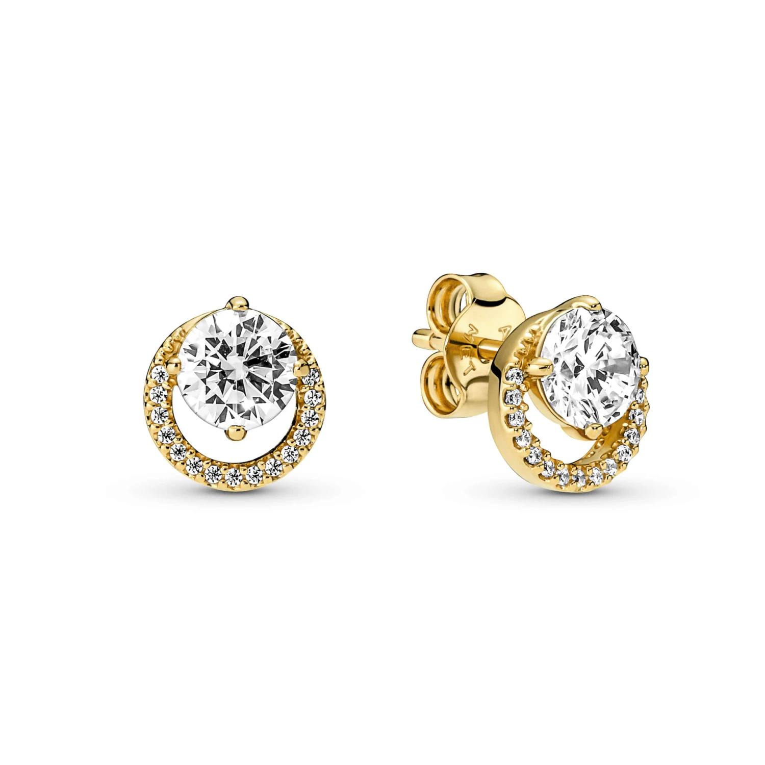 Pandora Sparkling Round Halo Stud Earrings 3 Pandora Sparkling Round Halo Stud Earrings
