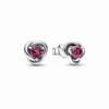 Pandora Pink Eternity Circle Stud Earrings -Cheap Glisterra Store 12207080 01