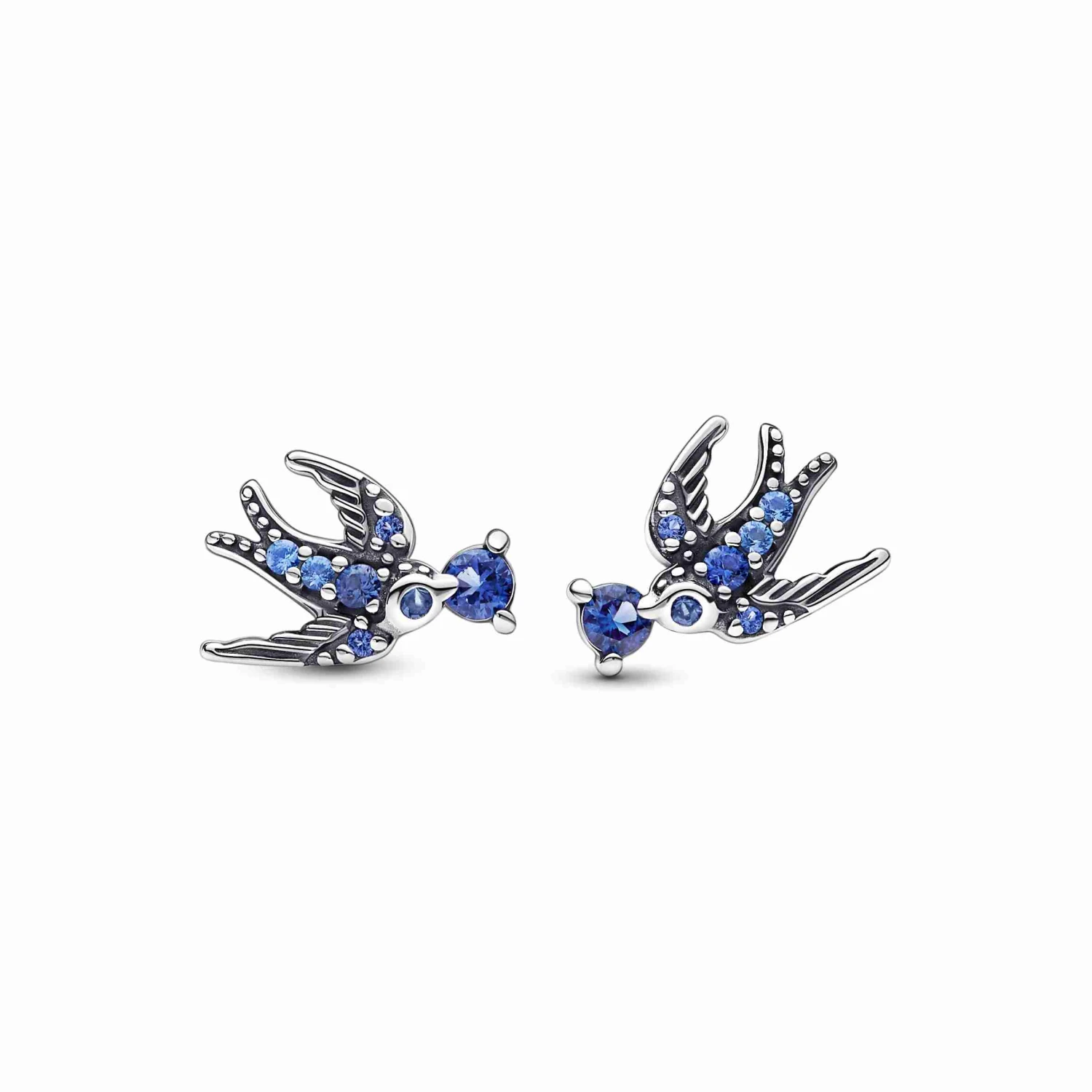 Pandora Sparkling Swallow Stud Earrings 3 Pandora Sparkling Swallow Stud Earrings