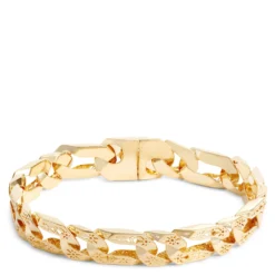 7.5-Inch Toscano Ricami Bracelet, 14K Yellow Gold