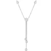 Roberto Coin Diamonds By The Inch Triple Drop Necklace 18K White Gold 2 Roberto Coin Diamonds By The Inch Triple Drop Necklace 18K White Gold -Cheap Glisterra Store 12241329