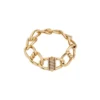 Roberto Coin Gold Cialoma Diamond Accent Bracelet 18K Yellow Gold, 7 Inches -Cheap Glisterra Store 12241717