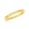Roberto Coin Obelisco Diamond Accent Flexible Bangle 18K Yellow Gold. -Cheap Glisterra Store 12241808