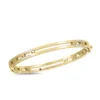 Roberto Coin Navarra Diamond Accent & Extended Link Bangle 18K Yellow Gold. -Cheap Glisterra Store 12241915