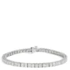 Princess Cut Diamond Tennis Bracelet, 14K White Gold -Cheap Glisterra Store 12259412 01