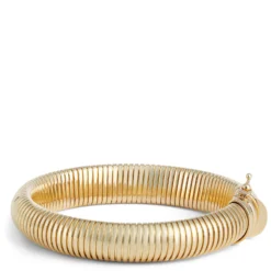 7.5-inch Toscano Tubogas Bracelet, 14K Yellow Gold