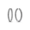 Pandora Timeless Pavé Single-row Hoop Earrings -Cheap Glisterra Store 12287116 01