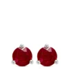 Ruby Martini Studs, 14K White Gold -Cheap Glisterra Store 12292314 01