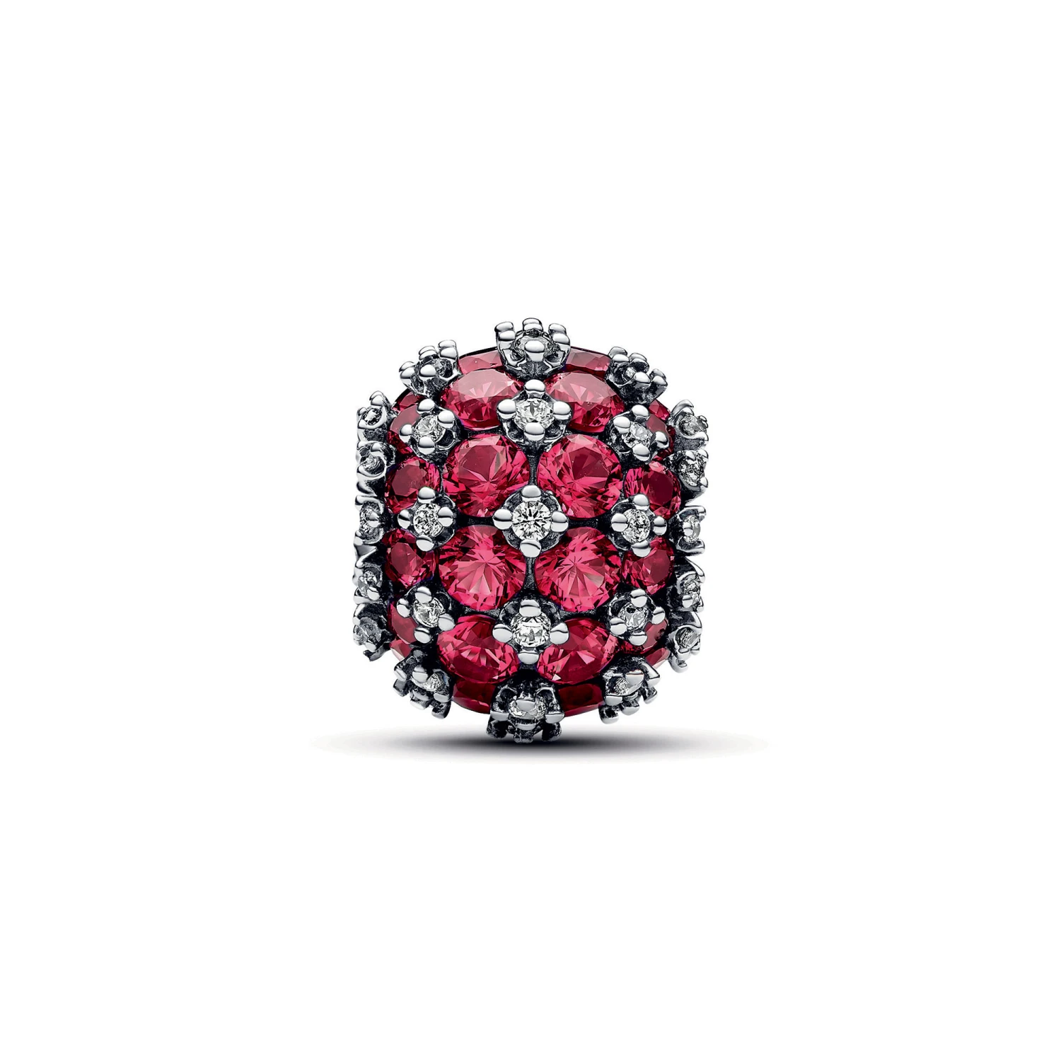 Pandora Sparkling Pavé Round Pink Charm 4 Pandora Sparkling Pavé Round Pink Charm - Image 2