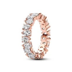 Pandora Alternating Sparkling Band Ring