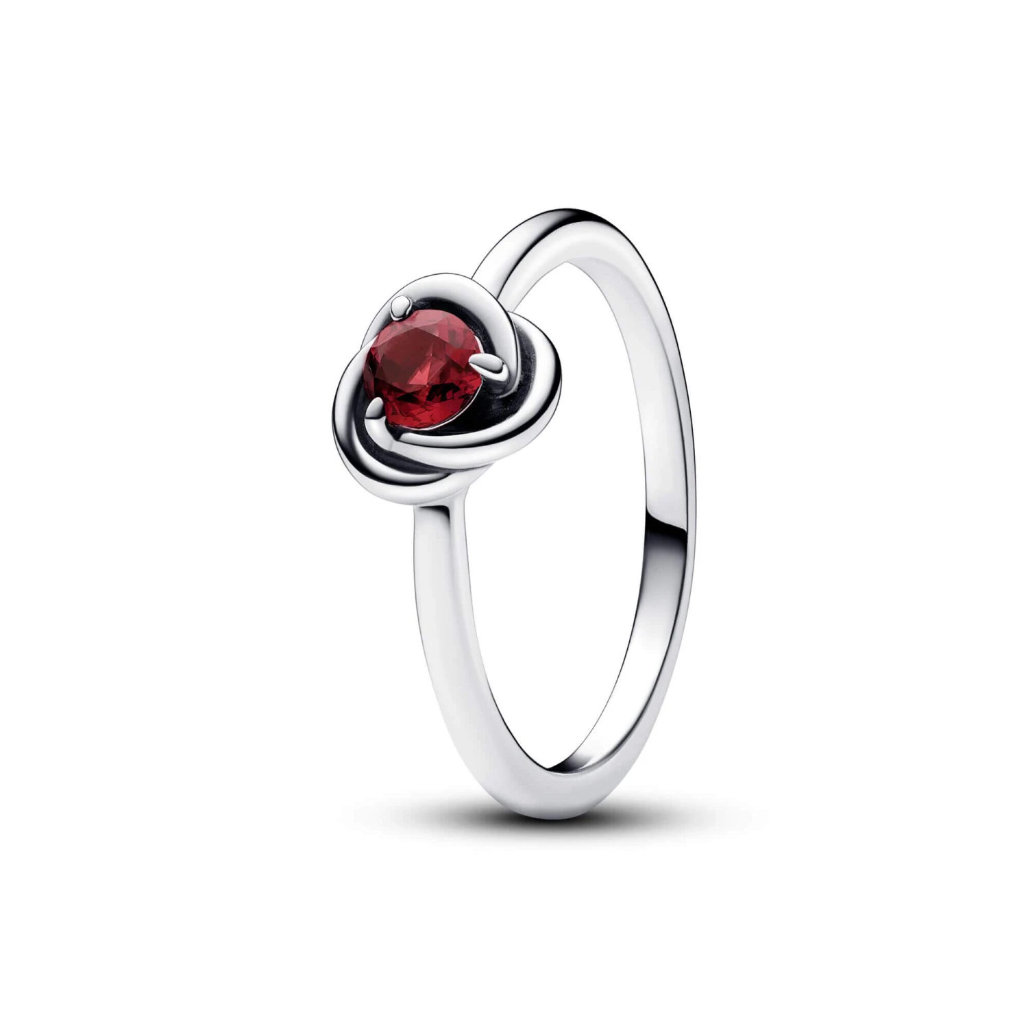 Pandora True Red Eternity Circle Ring 3 Pandora True Red Eternity Circle Ring