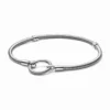 Pandora Moments O Closure Snake Chain Bracelet -Cheap Glisterra Store PAR592242C00 01