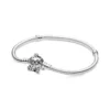 Pandora Disney Cinderella Pumpkin Coach CZ Clasp Pandora Moments Bracelet