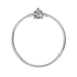 Pandora Disney Cinderella Pumpkin Coach CZ Clasp Pandora Moments Bracelet -Cheap Glisterra Store PAR599190C01 03