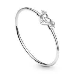 Pandora Moments Winged Heart Bangle -Cheap Glisterra Store PAR599379C00 03