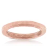 Rose Gold Toscano Roman Hammered Ring 14K -Cheap Glisterra Store PARA0700089RG 01